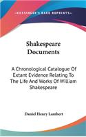 Shakespeare Documents