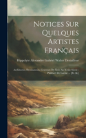 Notices Sur Quelques Artistes Français
