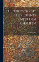 Culturgeschichte Des Orients Unter Den Chalifen; Volume 1