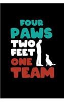 Four Paws Two Feet One Team
