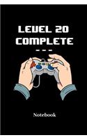 Level 20 Complete Notebook