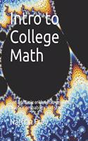 Intro to College Math: Basic arithmetic, geometry, algebra, probability and stats(Intro to Math)
