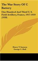 War Story Of C Battery