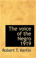 The Voice of the Negro 1919