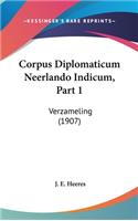 Corpus Diplomaticum Neerlando Indicum, Part 1