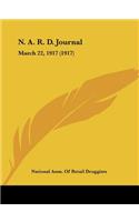 N. A. R. D. Journal: March 22, 1917 (1917)(English)