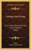 Getting And Giving