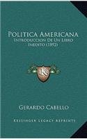 Politica Americana