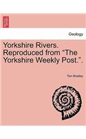 Yorkshire Rivers. Reproduced from 