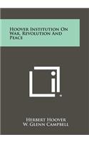 Hoover Institution on War, Revolution and Peace