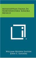 Mississippian Fauna in Northwestern Sonora Mexico