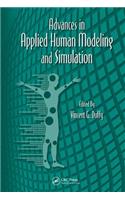 Advances in Applied Human Modeling and Simulation