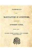 Pamphlet on the Manufacture of Gunpowder