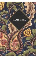 Cambodia: Ruled Travel Diary Notebook or Journey Journal - Lined Trip Pocketbook for Men and Women with Lines