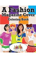 Fashion Magazine Cover Coloring Book