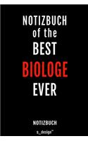 Notizbuch für Biologen / Biologe / Biologin