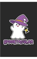 Spooktacular: 6x9 Halloween - grid - squared paper - notebook - notes