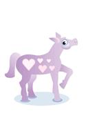 2020 Weekly Planner Horse Illustration Equine Purple Pony Hearts 134 Pages: 2020 Planners Calendars Organizers Datebooks Appointment Books Agendas