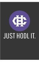 Just Hodl It Hshare Notebook