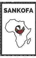 Sankofa Lined Journal