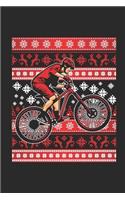 Ugly Christmas - Bicycle: Blank Lined Notebook / Journal (6 X 9) - Christmas Gift for Kids, Teens, Mom And Dad