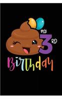 My 3rd Birthday: Birthday Notebook For Kids Age 3