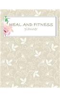 Meal and fitness planner