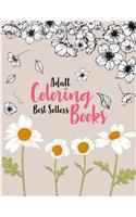 Adult coloring books best sellers