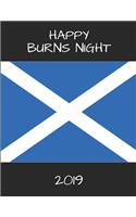 Happy Burns Night 2019: Customised Notebook