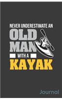 Never Underestimate an Old Man with a Kayak Journal