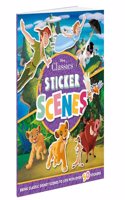 Disney Classics: Sticker Scenes Book | Stickers and Activities Book for 6 to 8 Year's Old