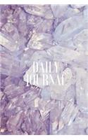 Daily Journal - Pink Purple Stones