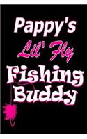 Pappy's Lil' Fly Fishing Buddy (Pink): Fishing Journal for Kids - Camping Gear - Record Memories