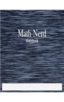 Math Nerd Notebook: 1/3" Hexagonal Graph Paper Ruled
