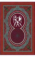 Monogram Gemini Notebook: Blank Journal Diary Log