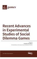 Recent Advances in Experimental Studies of Social Dilemma Games