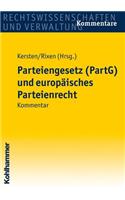 Parteiengesetz (Partg) Und Europaisches Parteienrecht