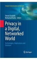 Privacy in a Digital, Networked World