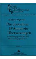 Die Deutschen d'Annunzio-Uebersetzungen