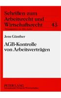 Agb-Kontrolle Von Arbeitsvertraegen