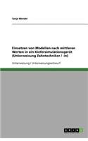 Einsetzen von Modellen nach mittleren Werten in ein Kiefersimulationsgerät (Unterweisung Zahntechniker / -in)