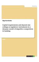 Capital requirements and deposit rate ceilings as regulatory instruments in a dynamic model of imperfect competition in banking