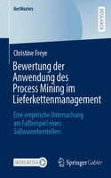 Bewertung der Anwendung des Process Mining im Lieferkettenmanagement: Eine empirische Untersuchung am Fallbeispiel eines Süßwarenherstellers(BestMasters)