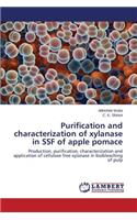 Purification and characterization of xylanase in SSF of apple pomace