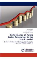 Performance of Public Sector Enterprises in the Stock Market
