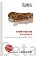 Leptotyphlops Dimidiatus: (English)