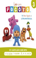 Pocoyo. Lectoescritura - Leo con Pocoyo. Un cuento para cada letra: c, q, g/gu, r-suave-, b, v, z, ce/ci: En letra ligada y LETRA MAYUSCULA