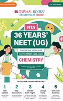 Oswaal NTA 36 Years' NEET (UG) Chapterwise and Topicwise Solved Papers (1988-2023) Chemistry Hardcover Book (For 2024 Exam)