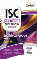 ISC Chapterwise Solved Papers 2023-2000 English Language Class 12th