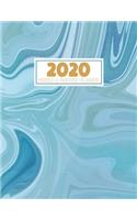 2020 Weekly & Monthly Planner: 2020 13-Month Planner: December 1, 2019 to December 31, 2020: Weekly & Monthly View Planner, Organizer & Diary: Blue Marble